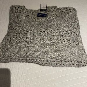 Ralph Lauren Grey Large NWT Swing Sweater Excellent Warm